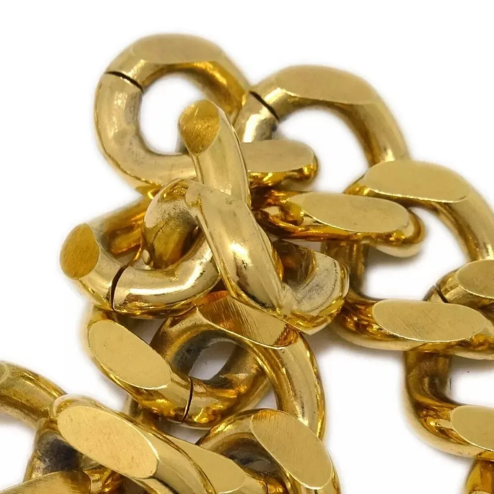 Chanel Medallion Chain Belt Gold 94A Small Good - Picture 4 of 4